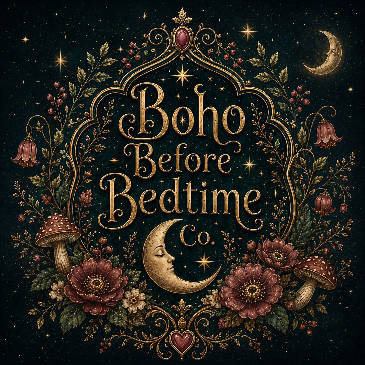 Boho Before Bedtime Co. logo